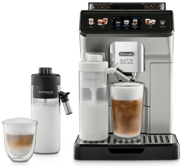 De'Longhi Eletta Explore ECAM450.55.S Kaffeevollautomat silber