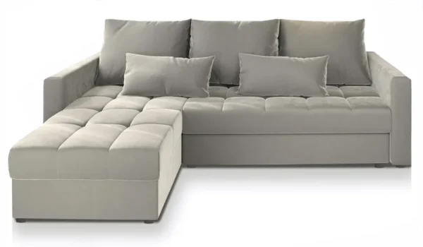 Ecksofa KOS PIK mit Schlaffunktion L-Form, Sofa mit Bettkasten, Wohnzimmersofa